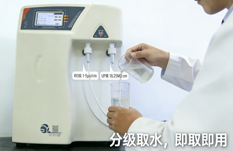 高校<font color='red'><font color='red'>實(shí)驗(yàn)室</font>超<font color='red'>純水機(jī)</font></font>日常